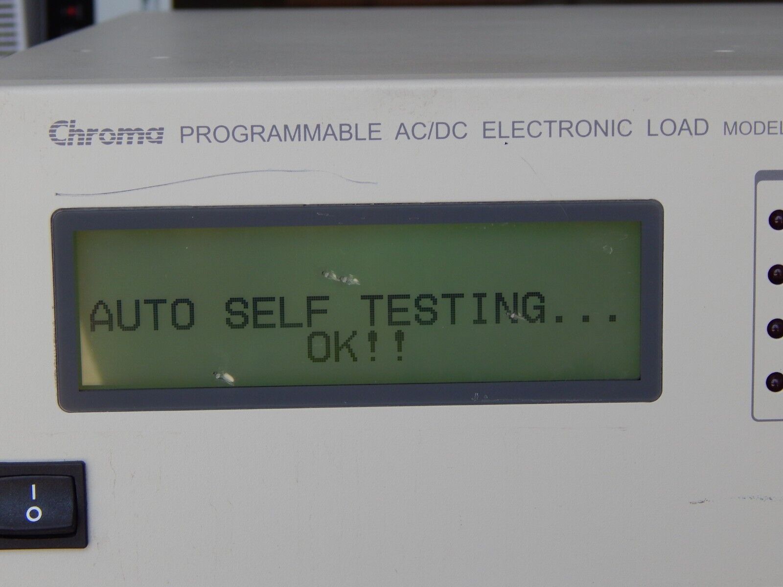 Chroma 63803 Programmable AC/DC Electronic Load 3.6kW/36A/350V, 1 in stock Chroma 63803 Programmable AC/DC Electronic Load 3.6kW/36A/350V, 1 in stock